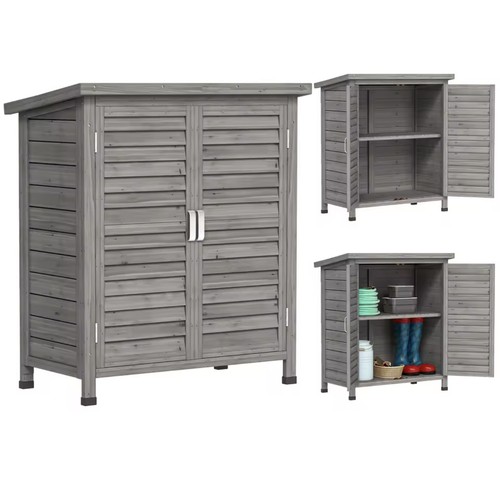 Garden storage shed - garden,
