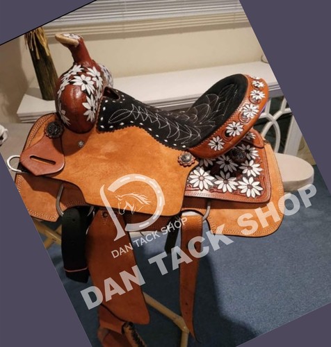 Western barrel leather - western, racing