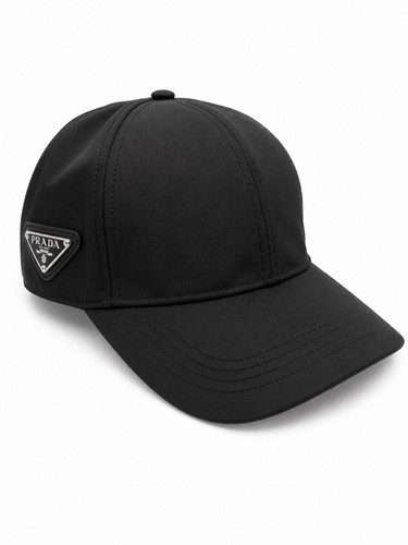 Prada black triangle logo - black,