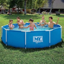 Splash metal frame swimming - my,