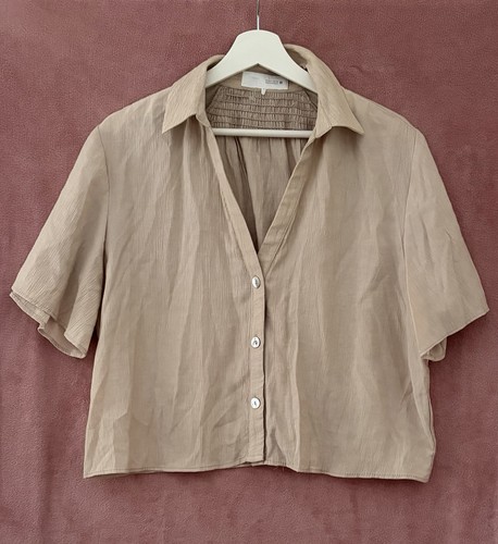 Women zara beige short - women’s,
