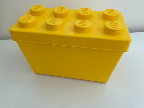 Lego storage brick yellow - storage, 8