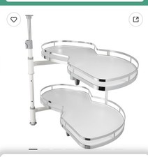 Two Swivel pull out carousel