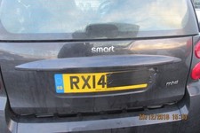 SMART 42 2014 GENUINE COMPLETE REAR LOWER TAILGATE IN BLACK