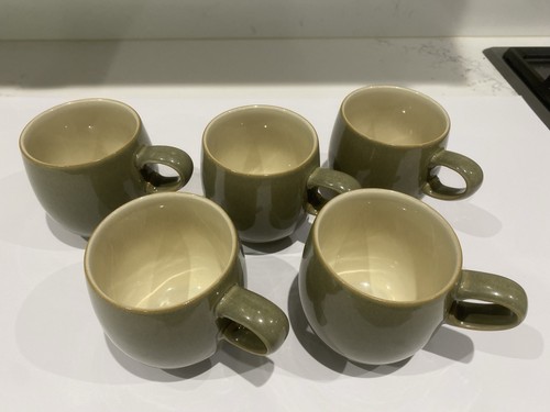 Set five rounded denby - set,