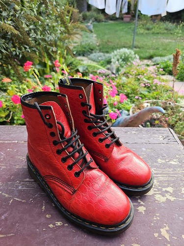 Martens vintage 1460 red - vintage,