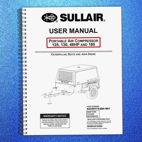 Sullair 125 130 185 portable - 185,