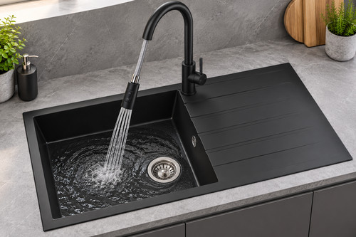 Liquida cu10bl bowl black - liquida,