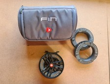 Greys Fin Trout Salmon Fly Fishing Reel w/ Reel with 2 Cassettes #78