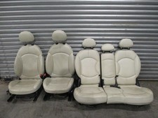 MINI COUNTRYMAN R60 10-16 FULL CREAM LEATHER NON-HEATED SEATS LEATHER INTERIOR
