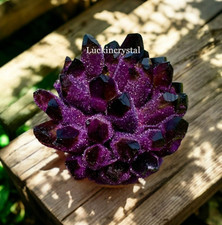 Raw Large Dark Purple Amethyst