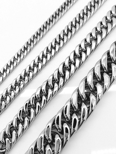 Mens silver bracelet - mens, 8-15mm