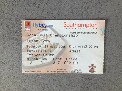 Southampton luton town - v,