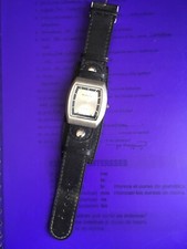 River Island Mans Watch Leather Strap -Needs Battery