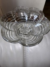 Vintage Daisy Shape  Glass  Bowl