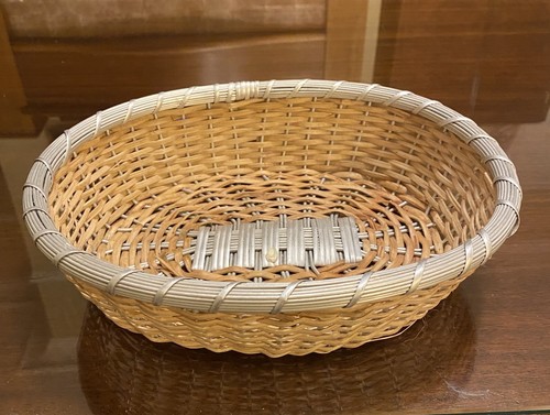Rustic wicker basket with - rustic,