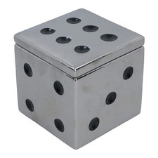 Ceramic Dice Box Mirrored