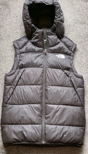 North face gilet with - face, hood