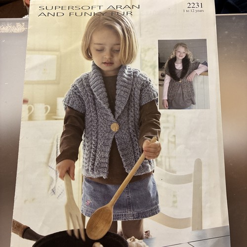 Sirdar children waistcoat - sirdar, children's