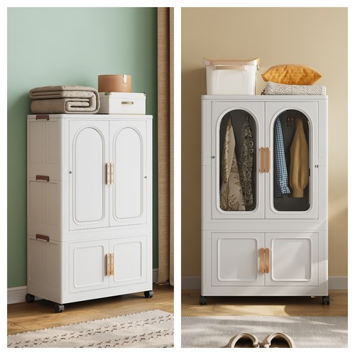 Tiers folding wardrobe - folding,