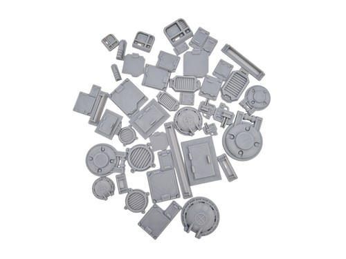 Piece sci greebles kit - sci-fi,