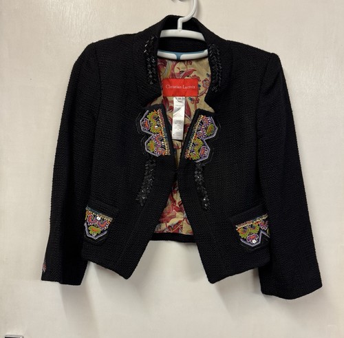 Christian lacroix black - christian,