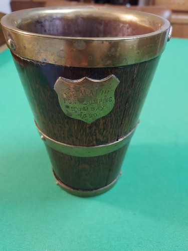 Antique trophy cup bombay - trophy,