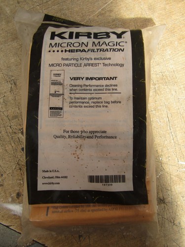 Kirby vacuum cleaner bags - vacuum,