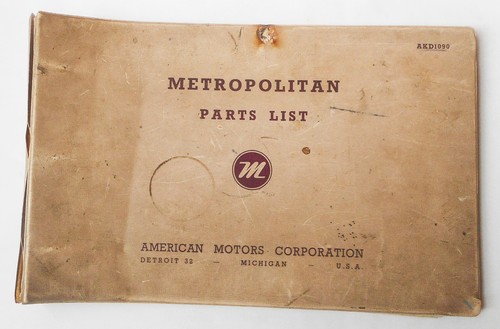 1960 nash metropolitan parts - 1960,