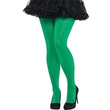 LADIES GREEN TIGHTS CHRISTMAS