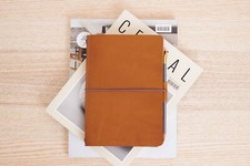 Leather journal a6 - a4/,