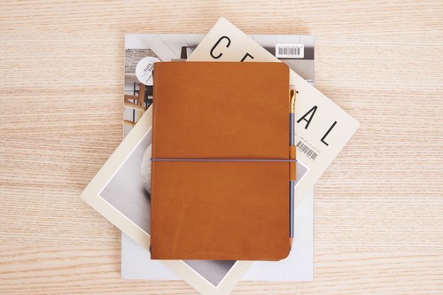 Leather journal a6 - a5/, a4/