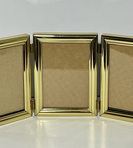 Vintage solid brass hinged - vintage,