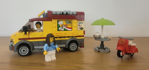 Lego city pizza van - lego, (60150)