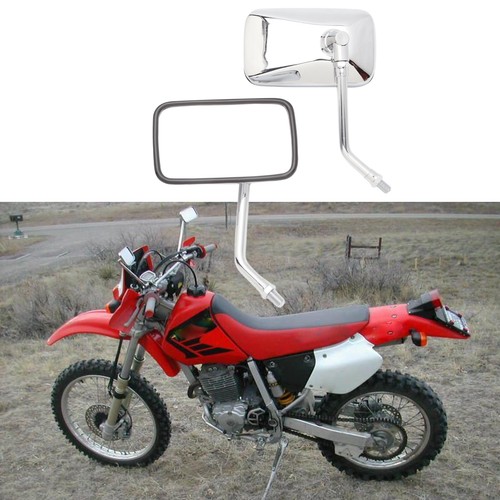 Pair rectangle moto rearview - rectangle,