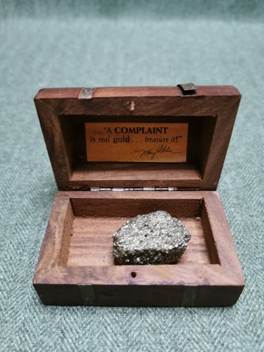 Pyrite fools gold - fools, in