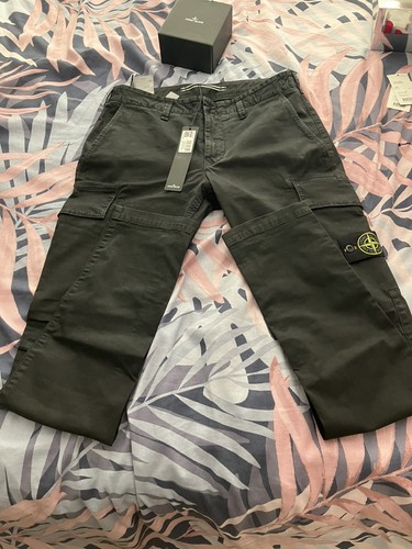 Stone island cargos black - stone,