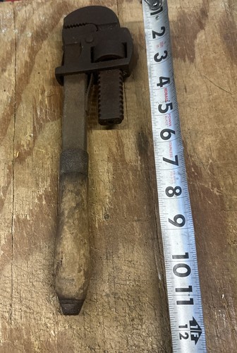 Vintage monkey pipe - monkey, wrench