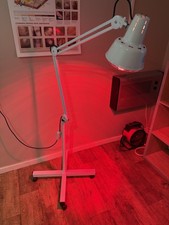 275W Far Infrared Heat Lamp Mineral Therapy Lamp Pain Relief Heating Device UK