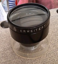 LENTE ERWEITERT (LENS) MADE IN ITALY - UNTESTED and Pack of 9 Slide Mounts