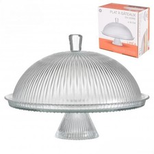 LINEA 30cm Glass Cake Stand