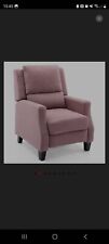 Pair Of Pink Sofa Recliner Wingback, Sherlock, Sofa Chair
