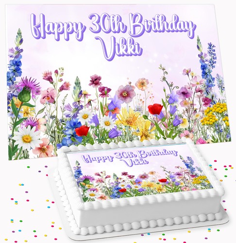 Colourful wild flowers - colourful,