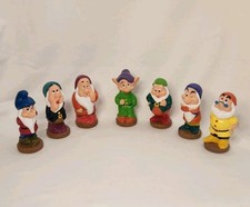 Vtg Disney Seven 7 Dwarfs Soft