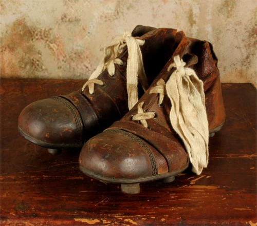 Vintage leather football - vintage,