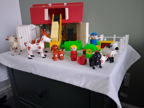Vintage fisher price toy farm - vintage,