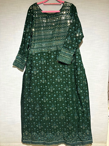 Ladies pakistani green - pakistani,