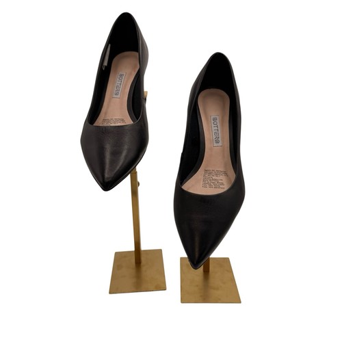 Bottero black leather - bottero, pointed