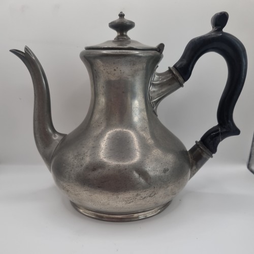 Antique pewter coffee - antique,