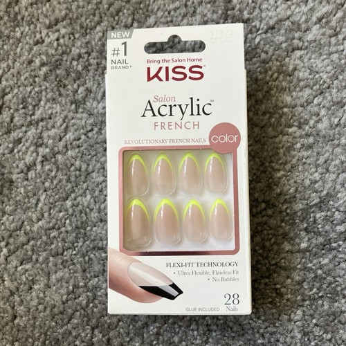 Kiss neon tip nails - press, on